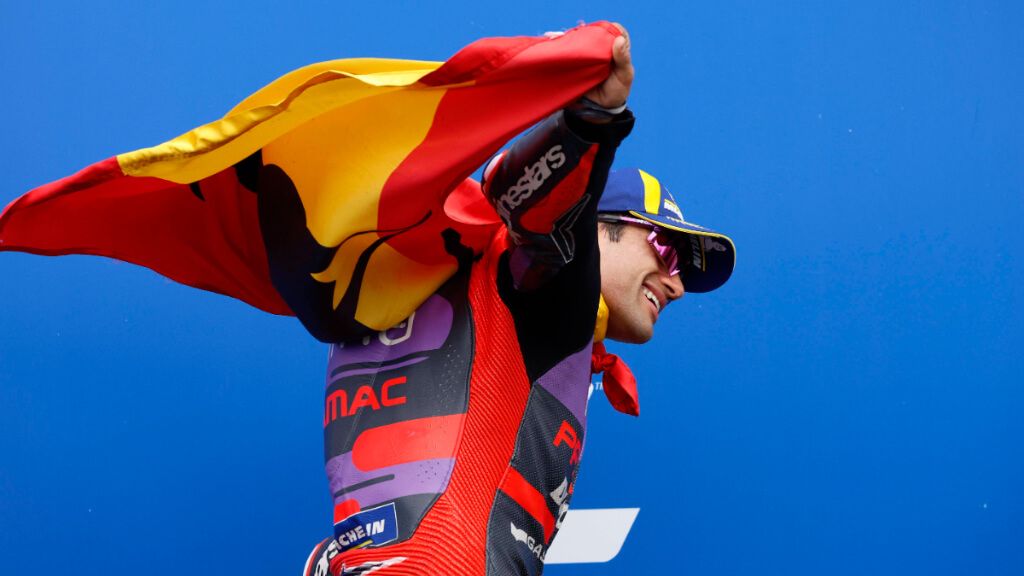 Jorge Martín, en el GP de Le Mans.