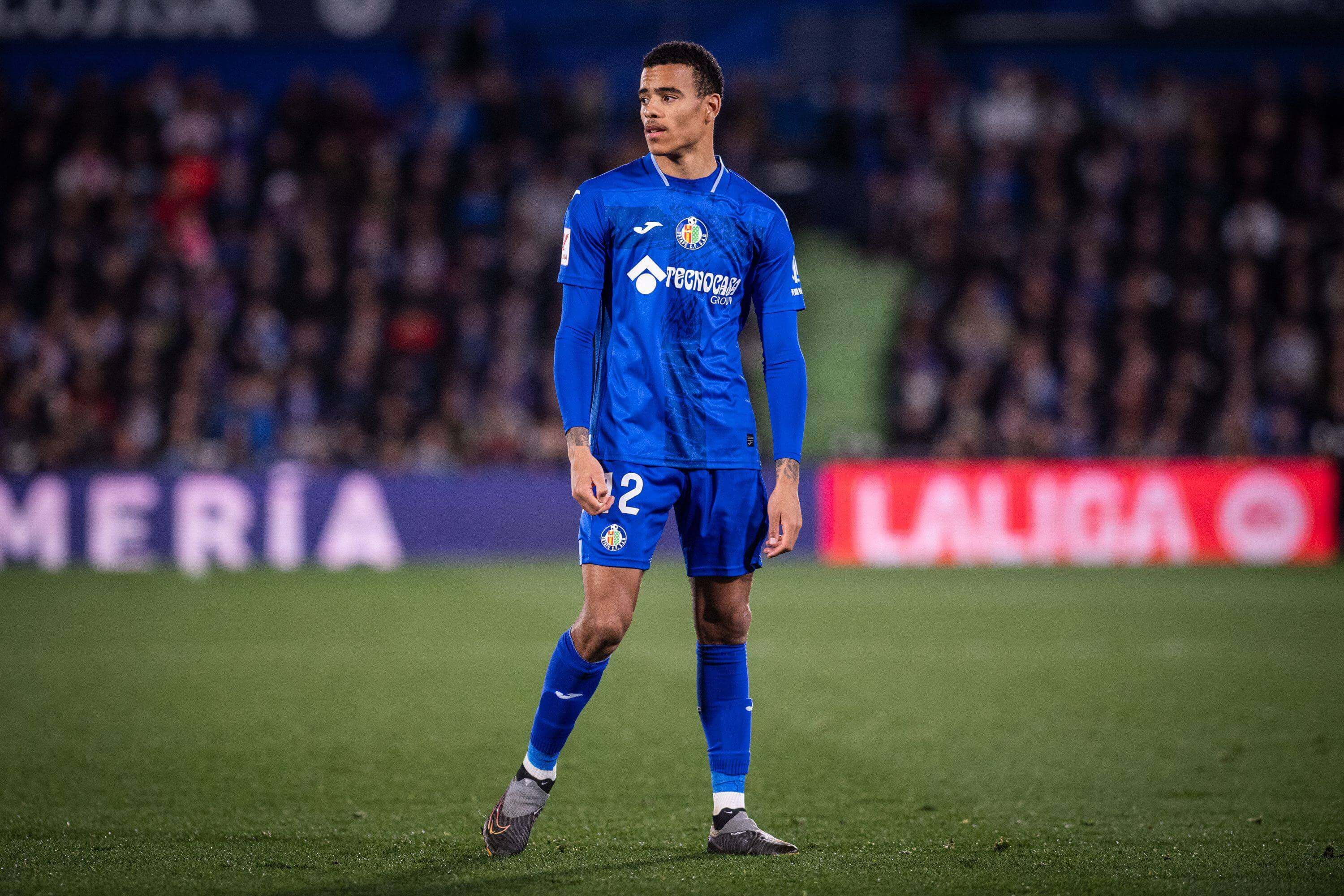  Mason Greenwood, en el Getafe-Real Madrid.