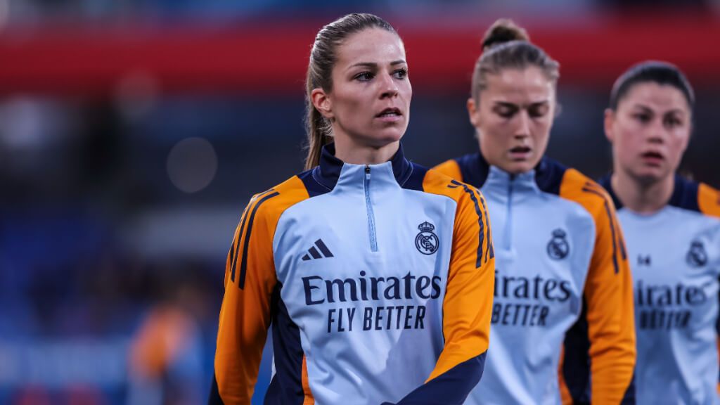  Melanie Leupolz, en un partido con el Madrid (Europa Press)