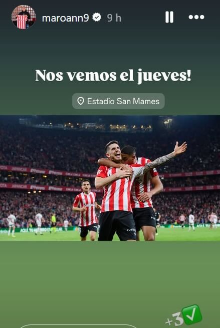 Mensaje de Maroan Sannadi en sus redes sociales.