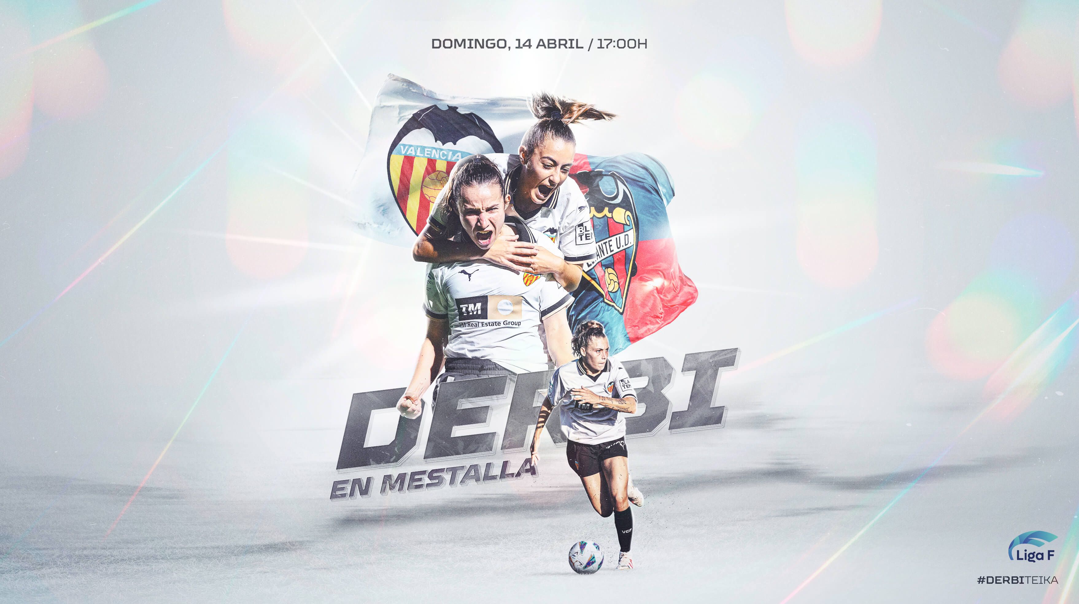 Mestalla acoge el derbi femenino entre Valencia CF y Levante UD.