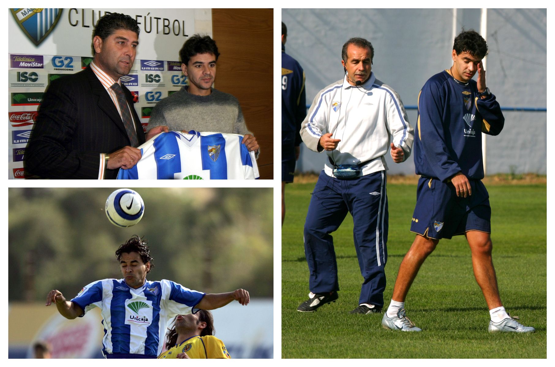 Míchel, en su etapa como jugador blanquiazul en 2005.