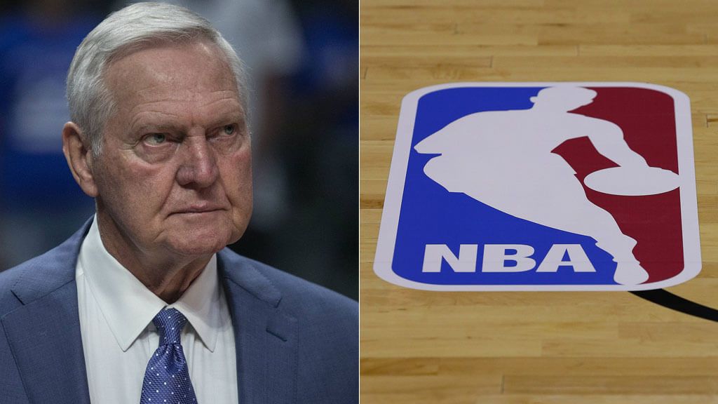  Jeremy West leyenda de la NBA y del logo de la competición (Montaje: Cordon Press)