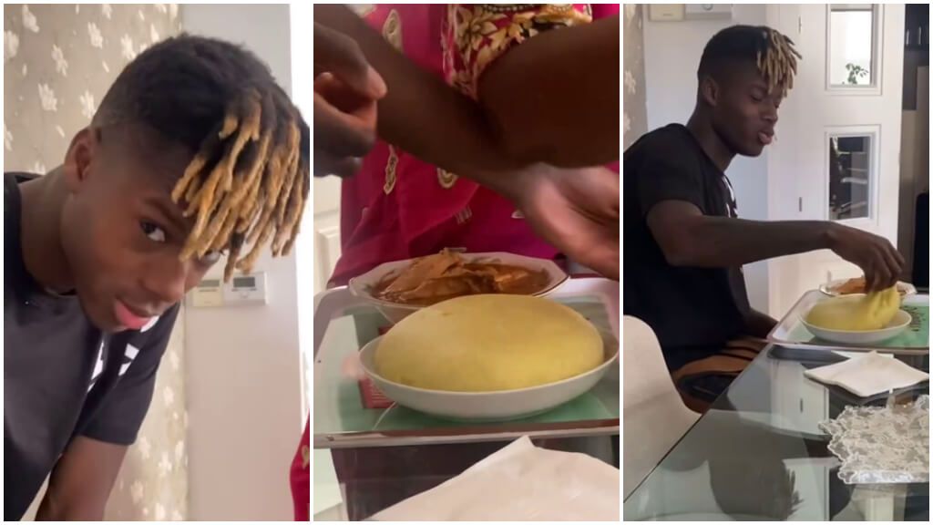  Fufu, la comida ghanesa de los hermanos Williams (Fuente: @williaaaams11).