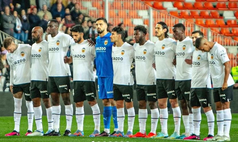 Minuto de silencio del Valencia CF