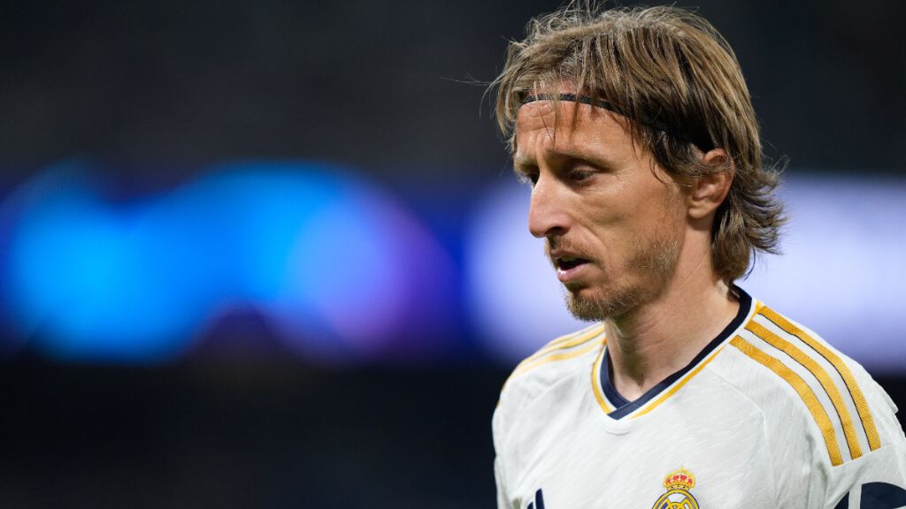  Modric en el partido de Champions contra el Bayern (Europa Press)
