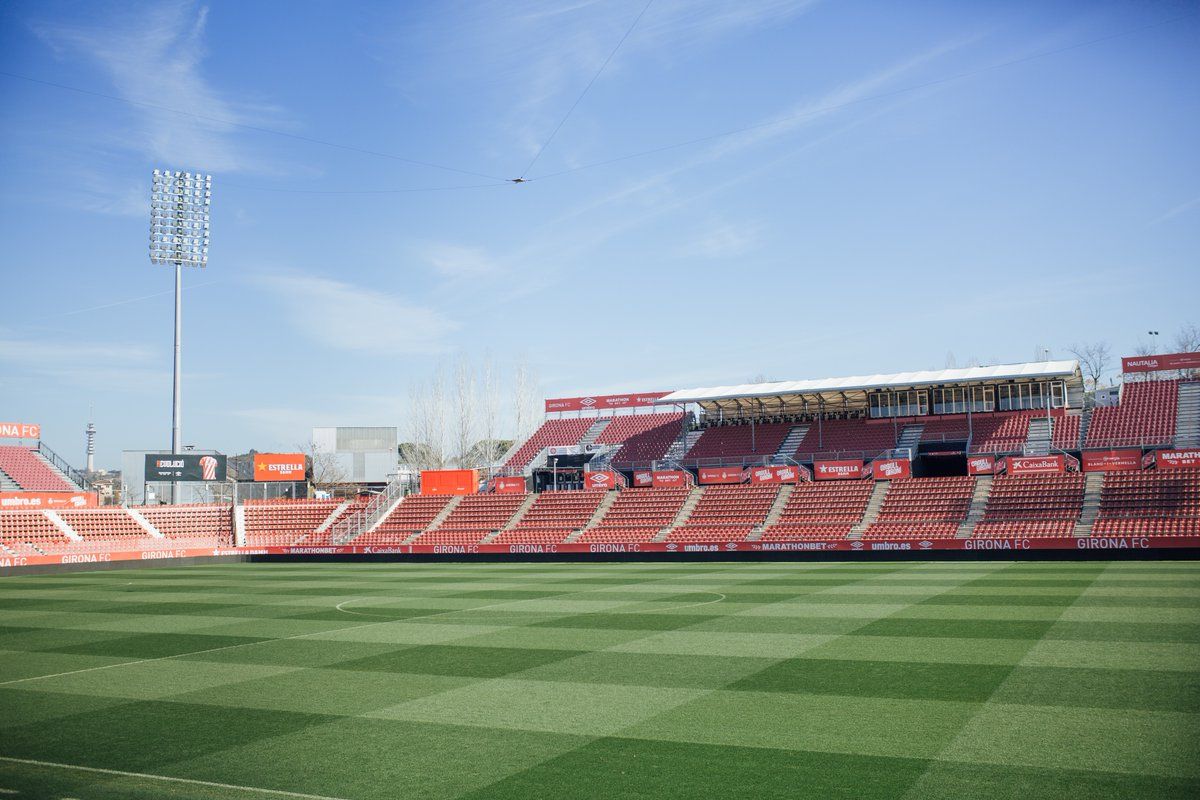 Montilivi, estadio del Girona FC.