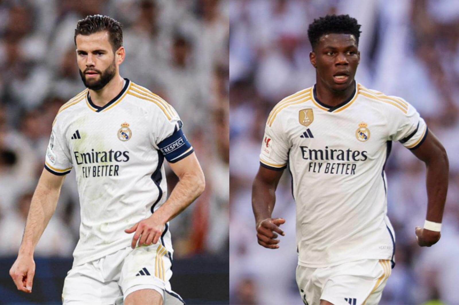  Nacho y Tchouaméni, en el Real Madrid.