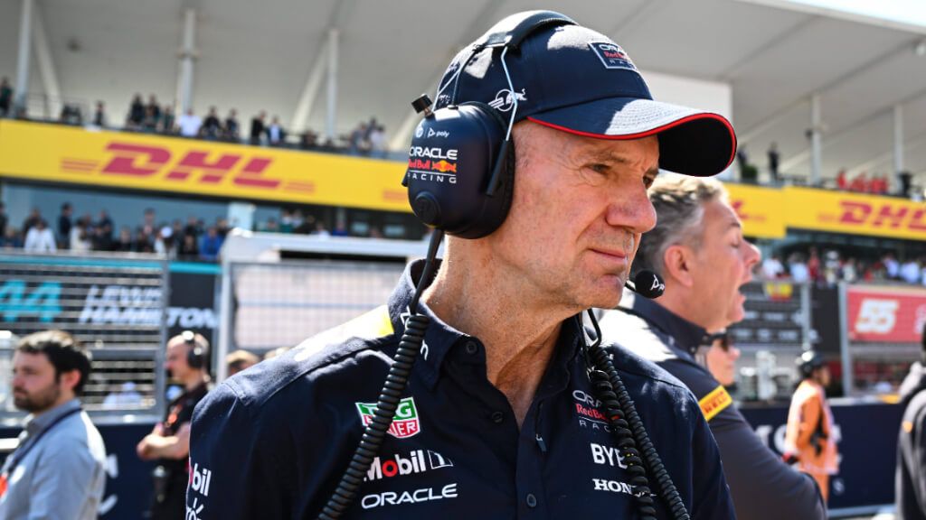  Adrian Newey, en el GP de Suzuka, con Red Bull.