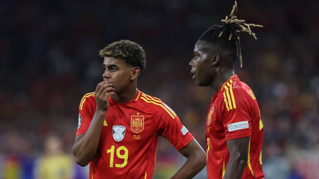  Lamine Yamal y Nico Williams (Fuente: Cordon Press)