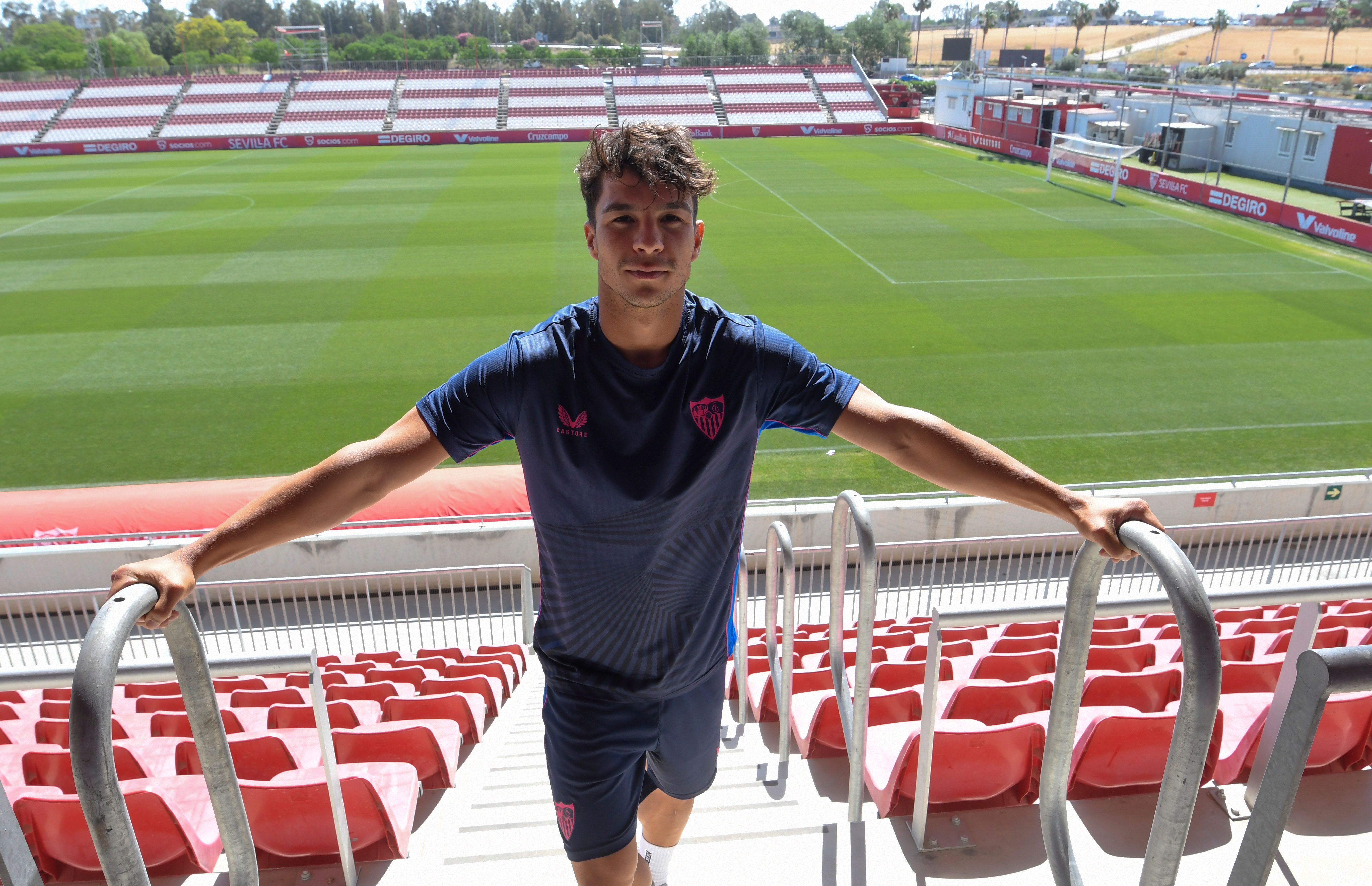  Óliver Torres, en su entrevista con ElDesmarque.