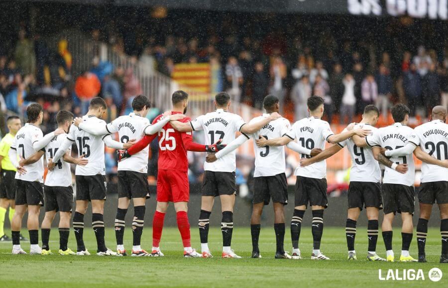  Once titular del Valencia CF