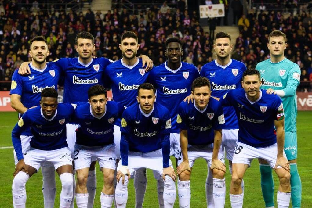  Este es el once que sacaba Ernesto Valverde ante el UD Logroñés, este sábado, en el cruce de Copa disputado en Las Gaunas.