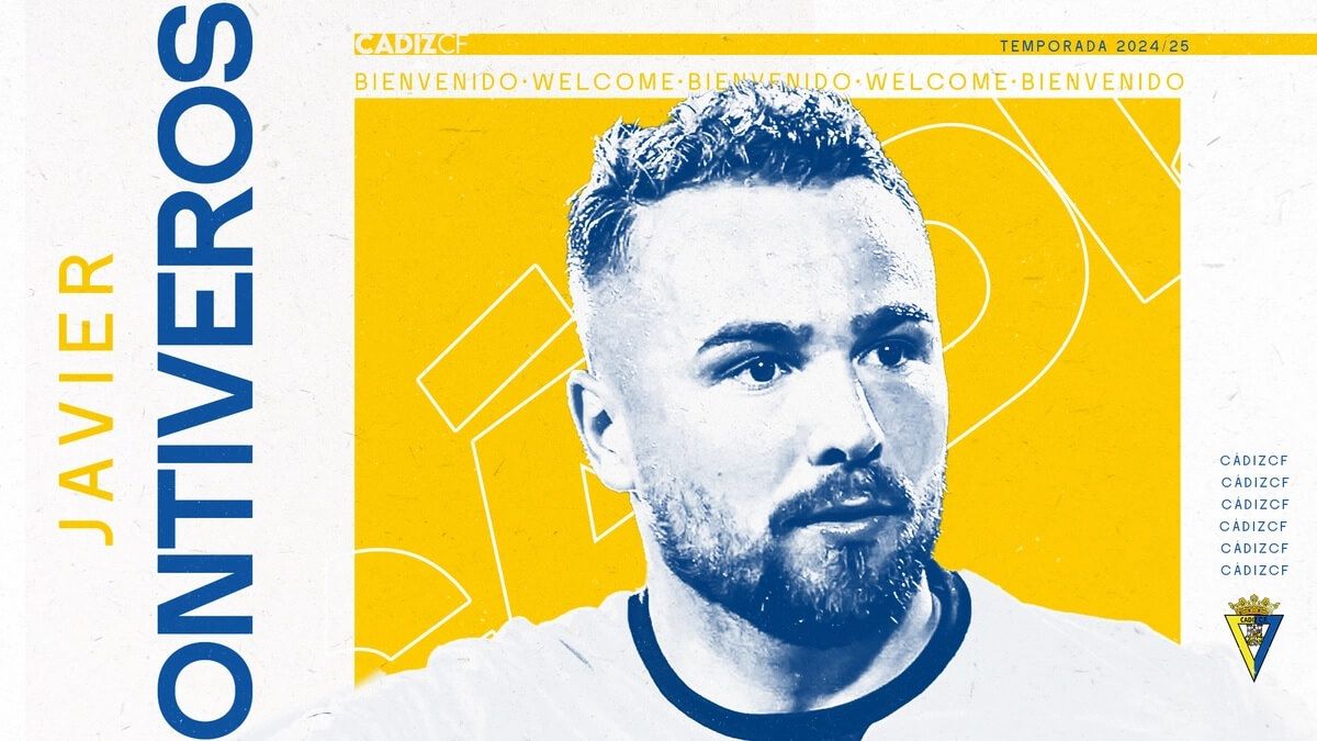 Javi Ontiveros, segundo fichaje del Cádiz CF.