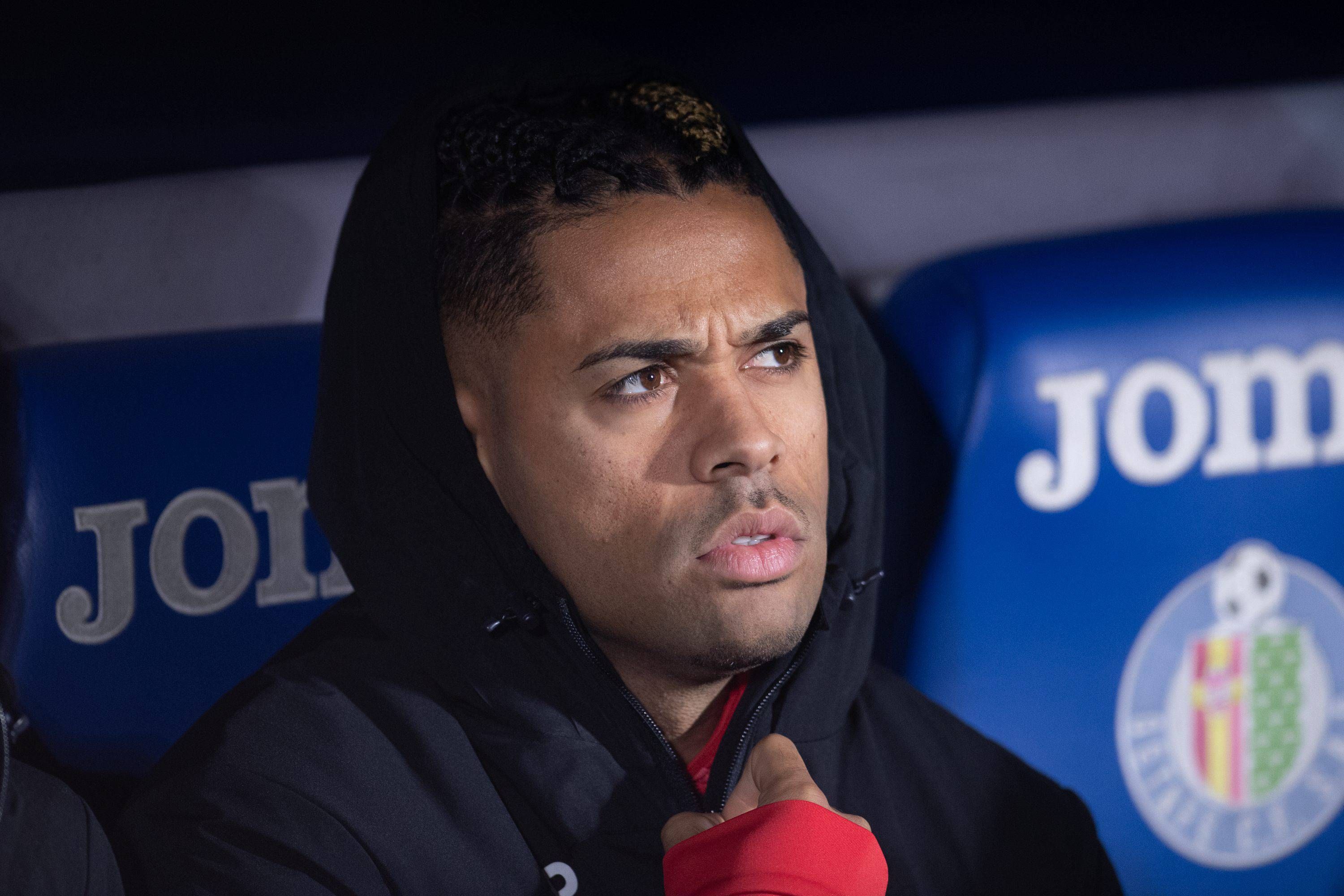 Mariano, ante el Getafe.