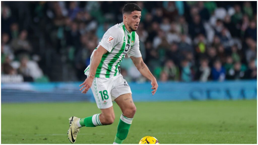  Pablo Fornal, jugador del Real Betis (foto: Cordon Press).