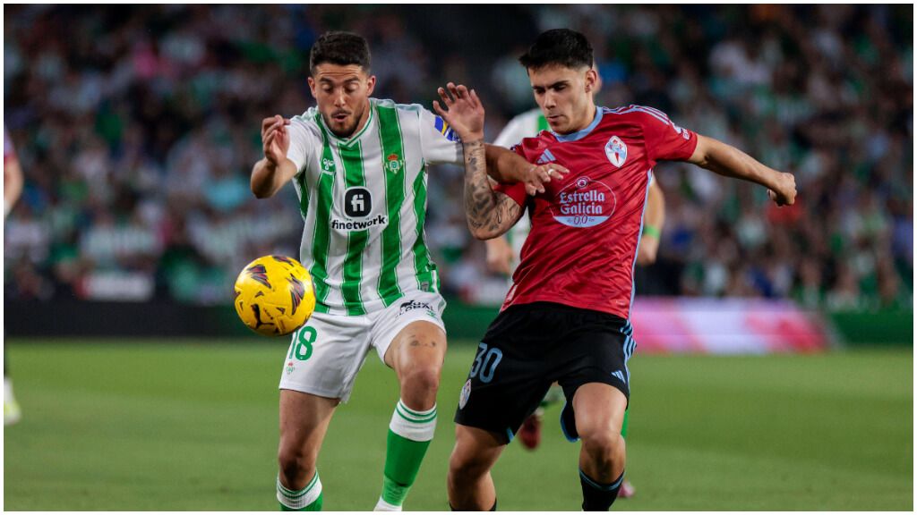 Pablo Fornals, durante el Betis-Celta (foto: Cordon Press).