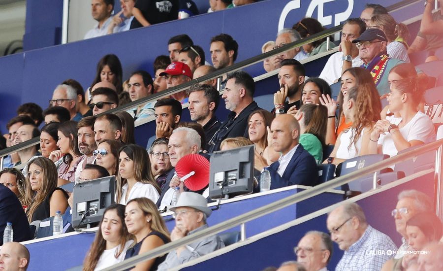 Pablo Sánchez ya presidió el Ciutat ante el Oviedo