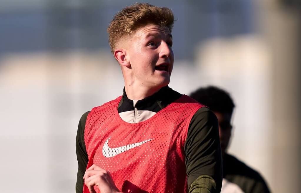  Pelayo Fernández durante un entrenamiento con el FC Barcelona.