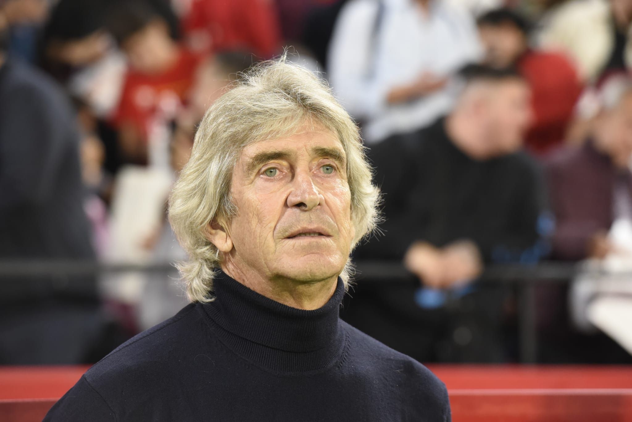  Pellegrini, en el derbi contra el Sevilla