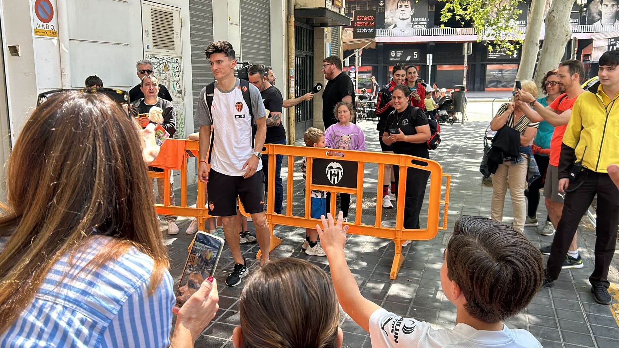 Pepelu, en la convocatoria del Valencia CF ante el Girona FC