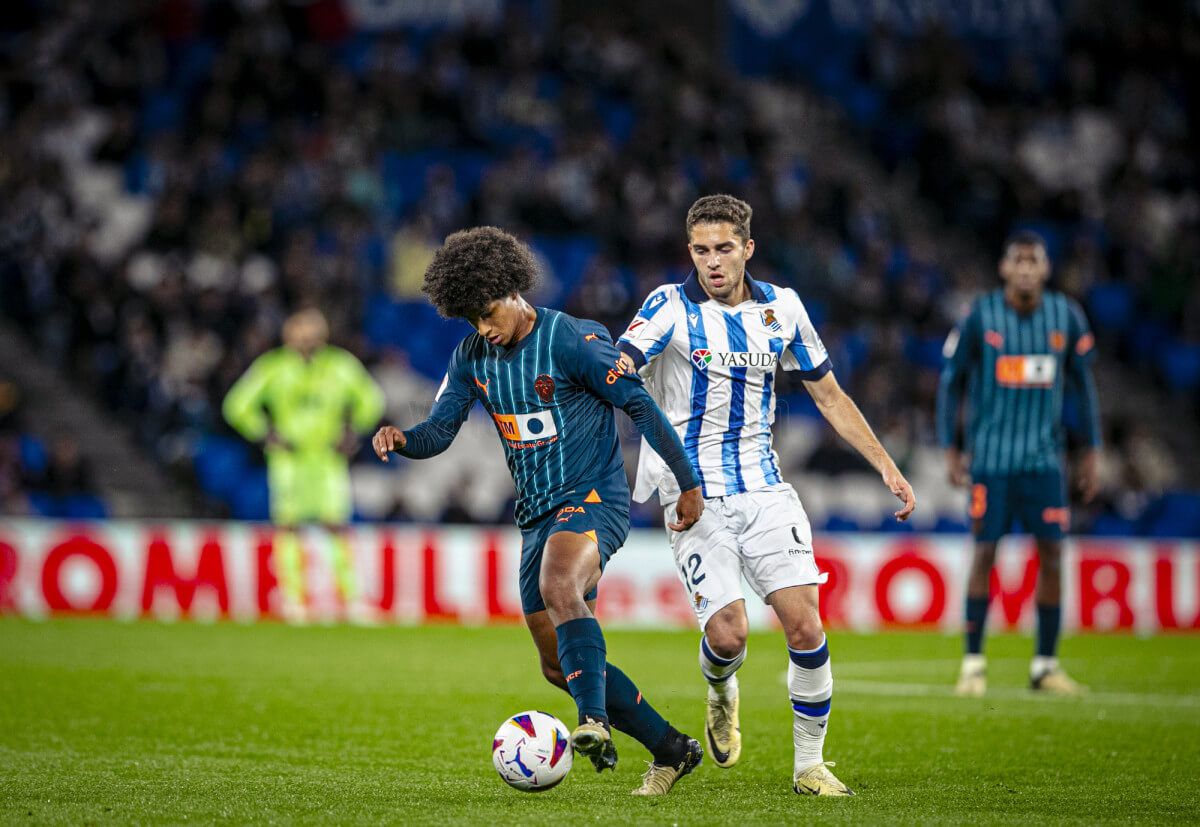  Peter Federico, ante la Real Sociedad.