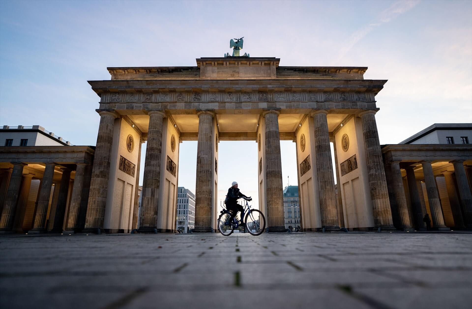 La Puerta de Brandeburgo es un lugar obligado a visitar durante la Eurocopa.