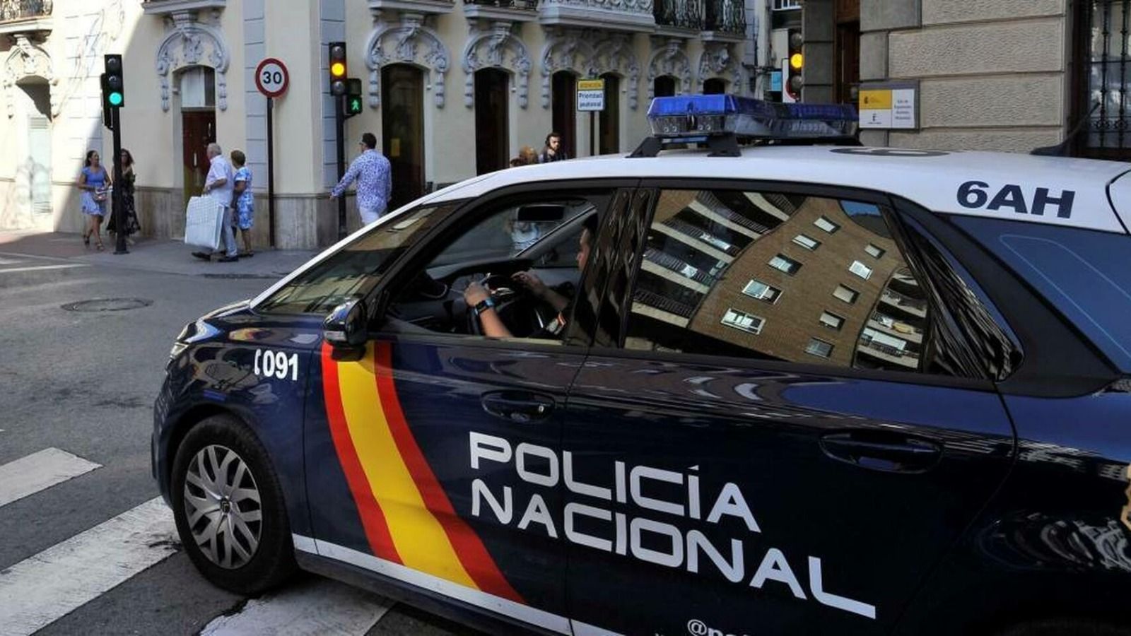  Coche de la Policía Nacional.