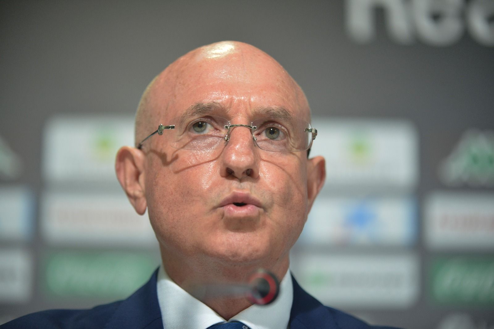 Serra, en la presentación de Lo Celso.