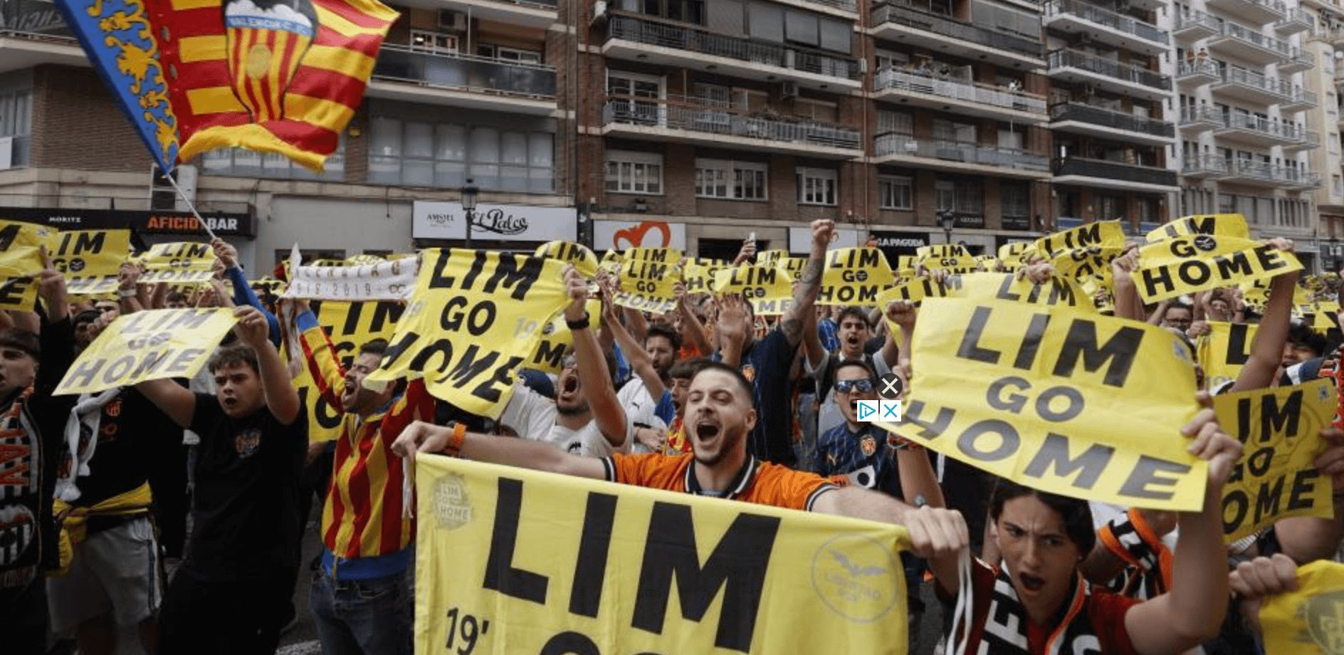 Protesta contra Lim convocada por Libertad VCF