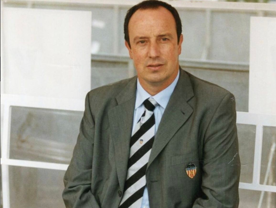 Rafa Benítez en su época en el Valencia CF