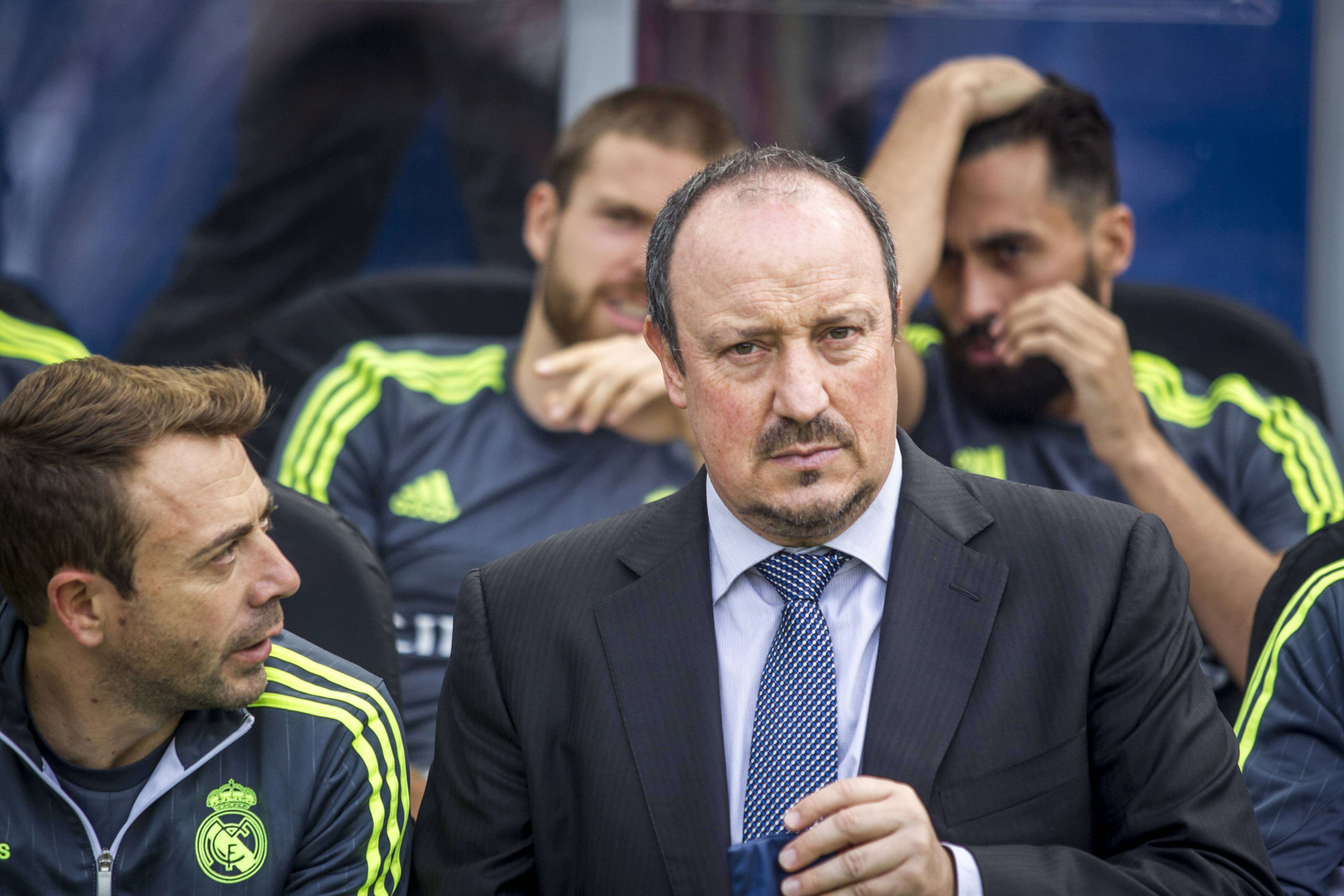  Rafa Benítez, en su etapa como entrenador del Real Madrid