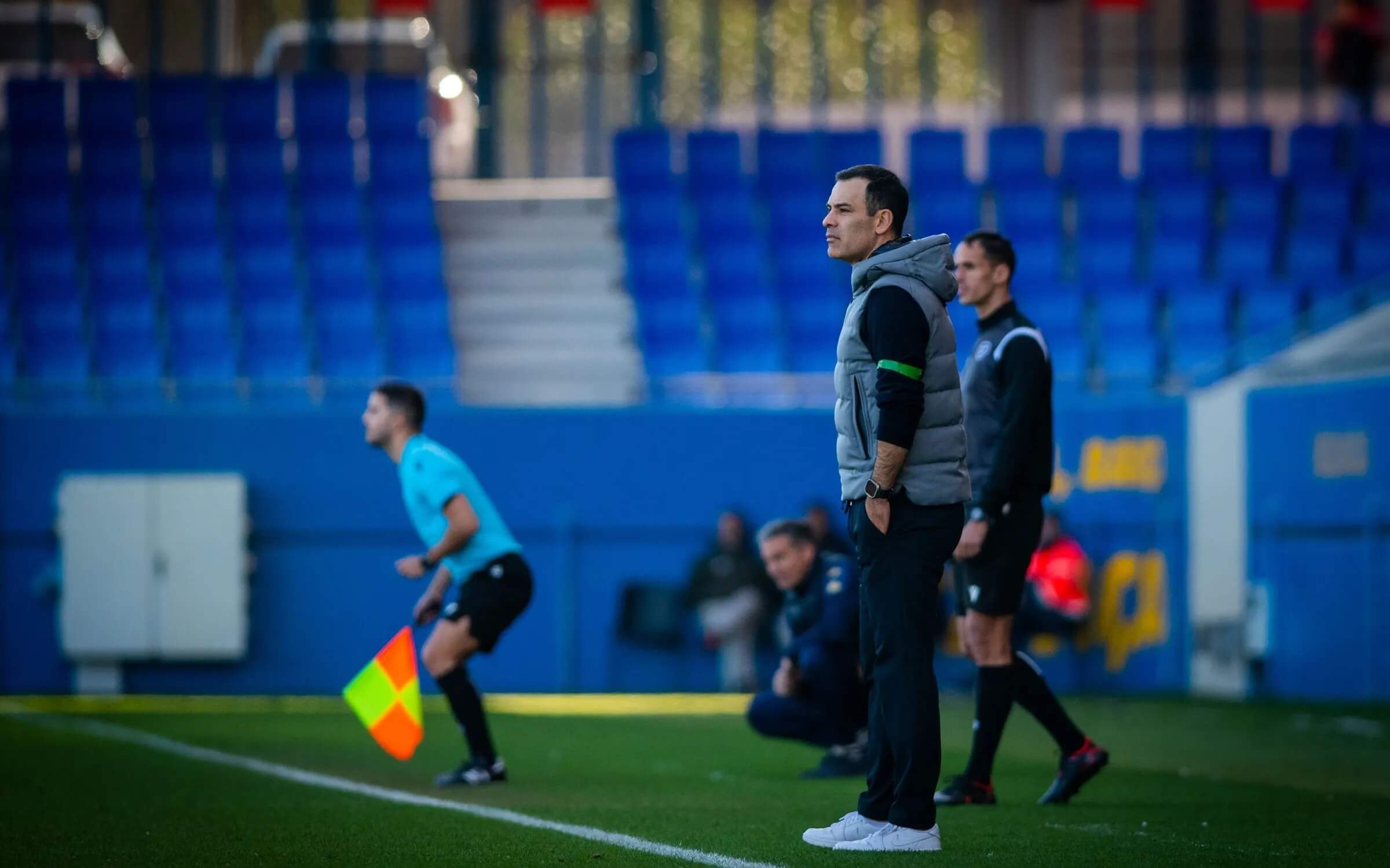  Rafa Márquez, en un partido del Barça Atlétic.