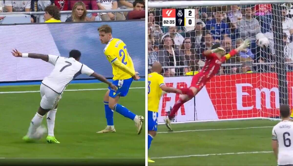  La rabona de Vinicius Jr. y el paradón de Conan Ledesma.