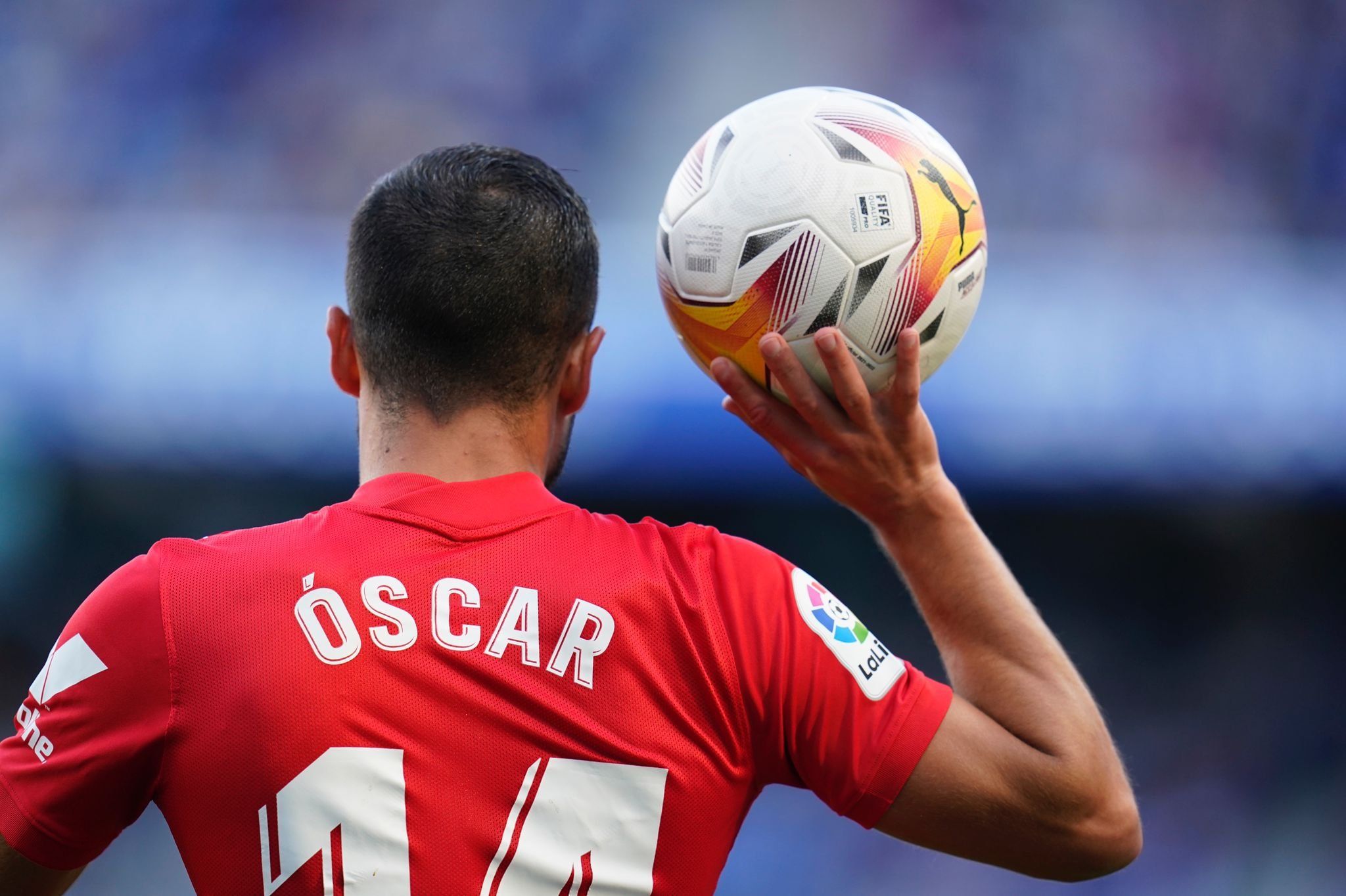  Óscar Rodríguez, en un Real Sociedad-Sevilla FC.