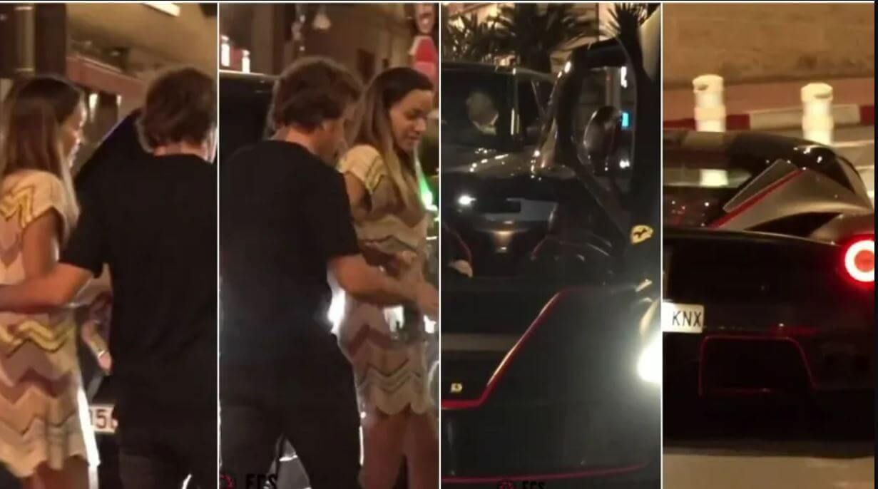  Fernando Alonso, con su LaFerrari por las calles de Mónaco hace unos años.