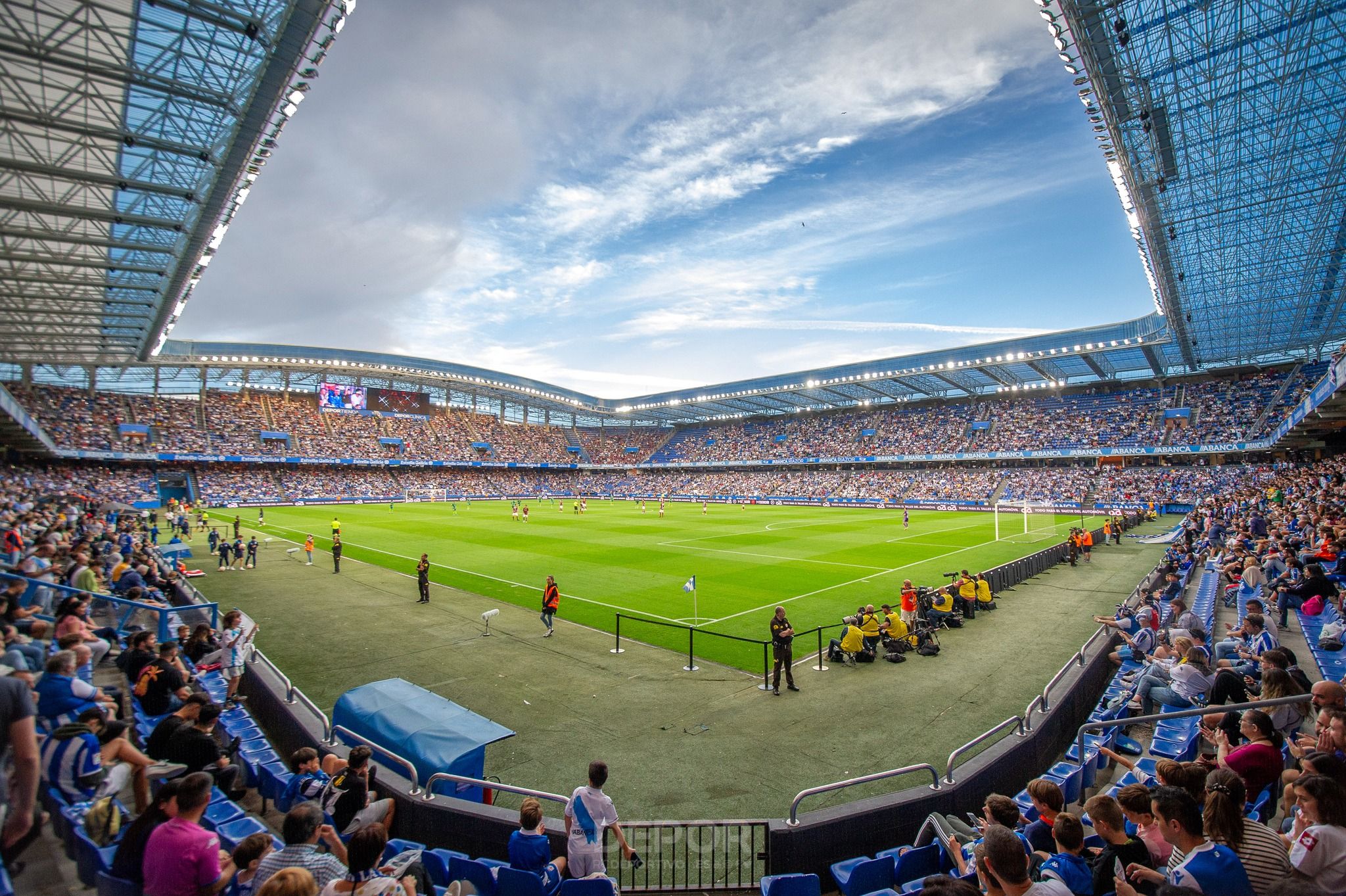 Riazor en el Deportivo-Pontevedra (Foto: RCD)