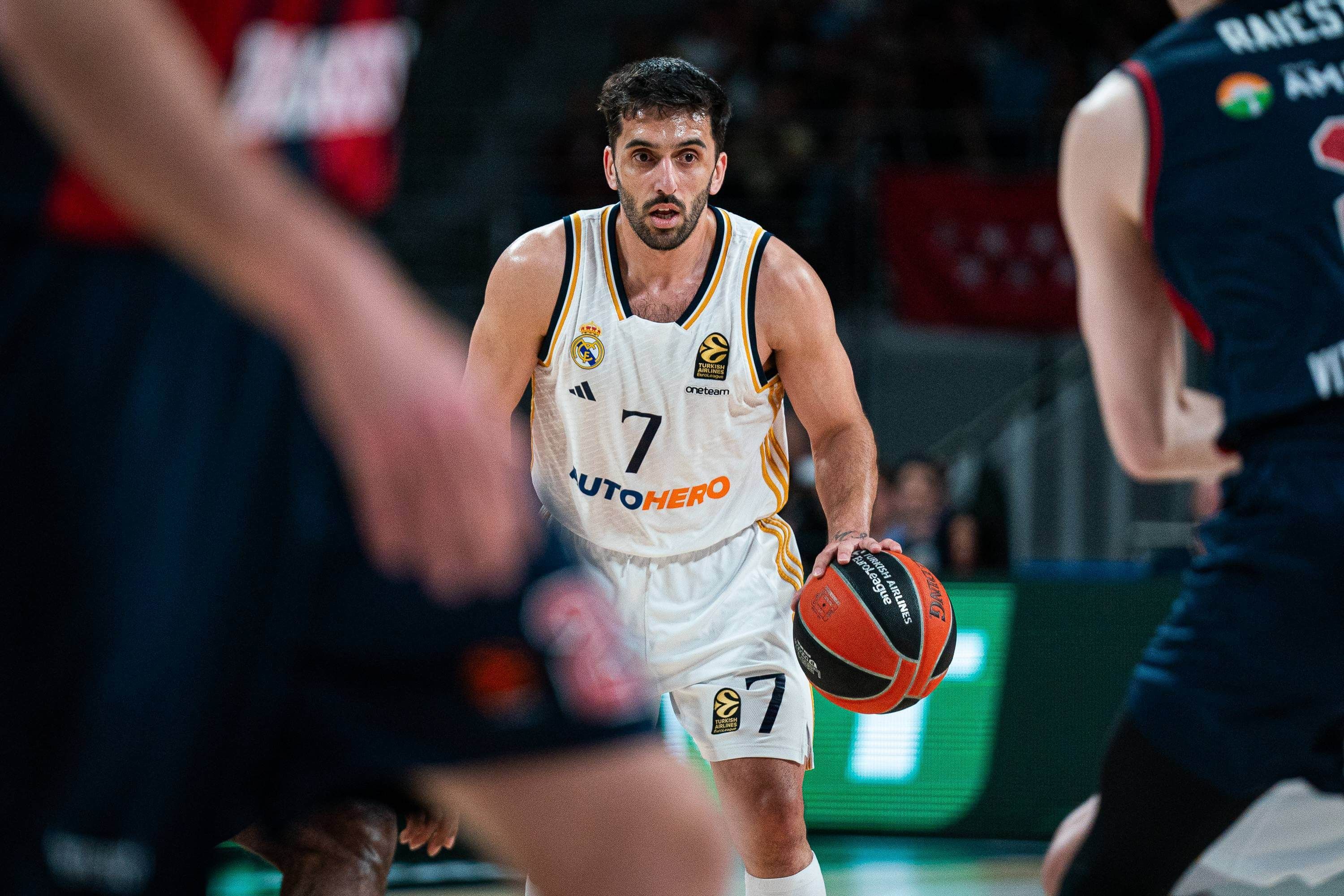  Facundo Campazzo en el segundo partido ante Baskonia de playoffs