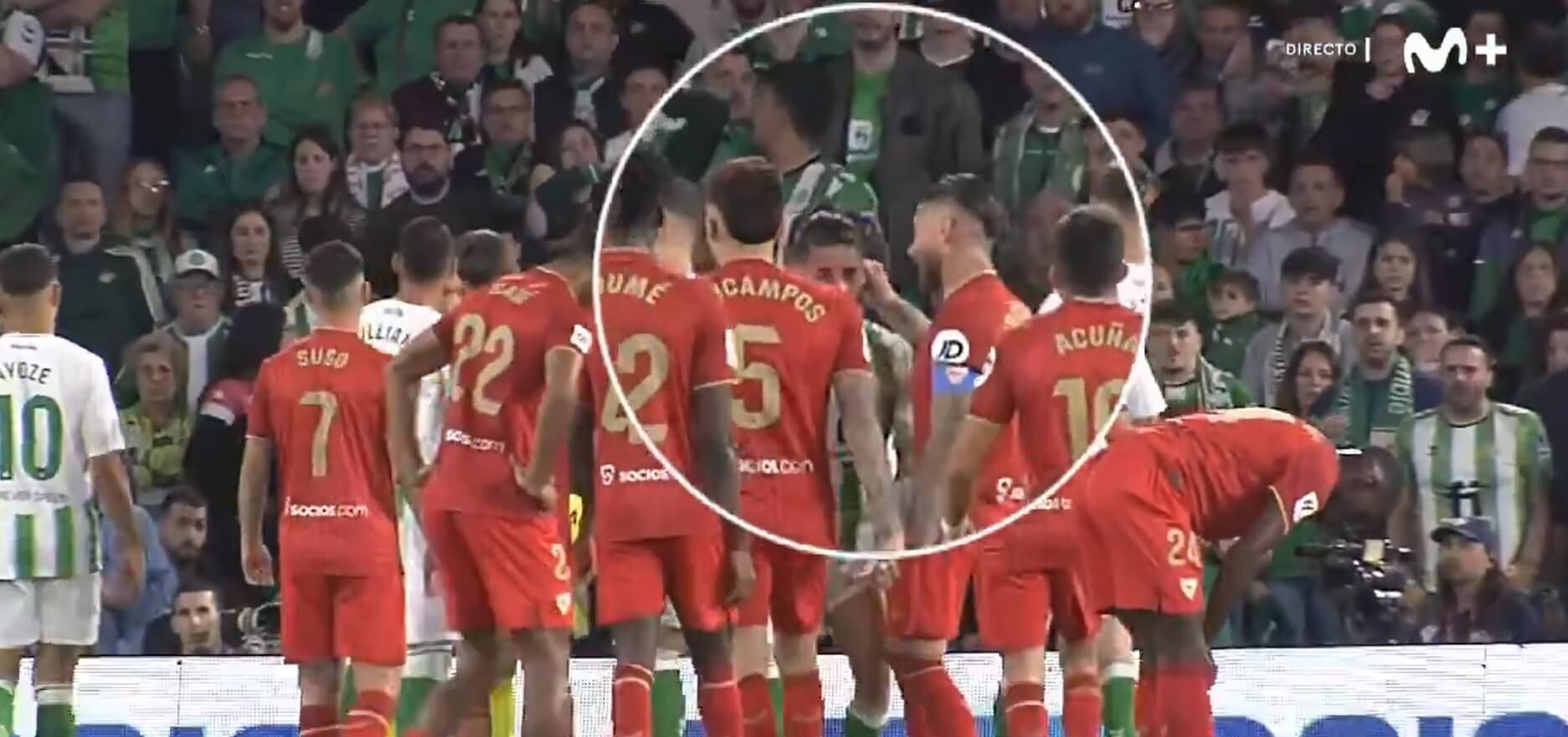  El tirón de orejas de Ramos a Isco Alarcón.