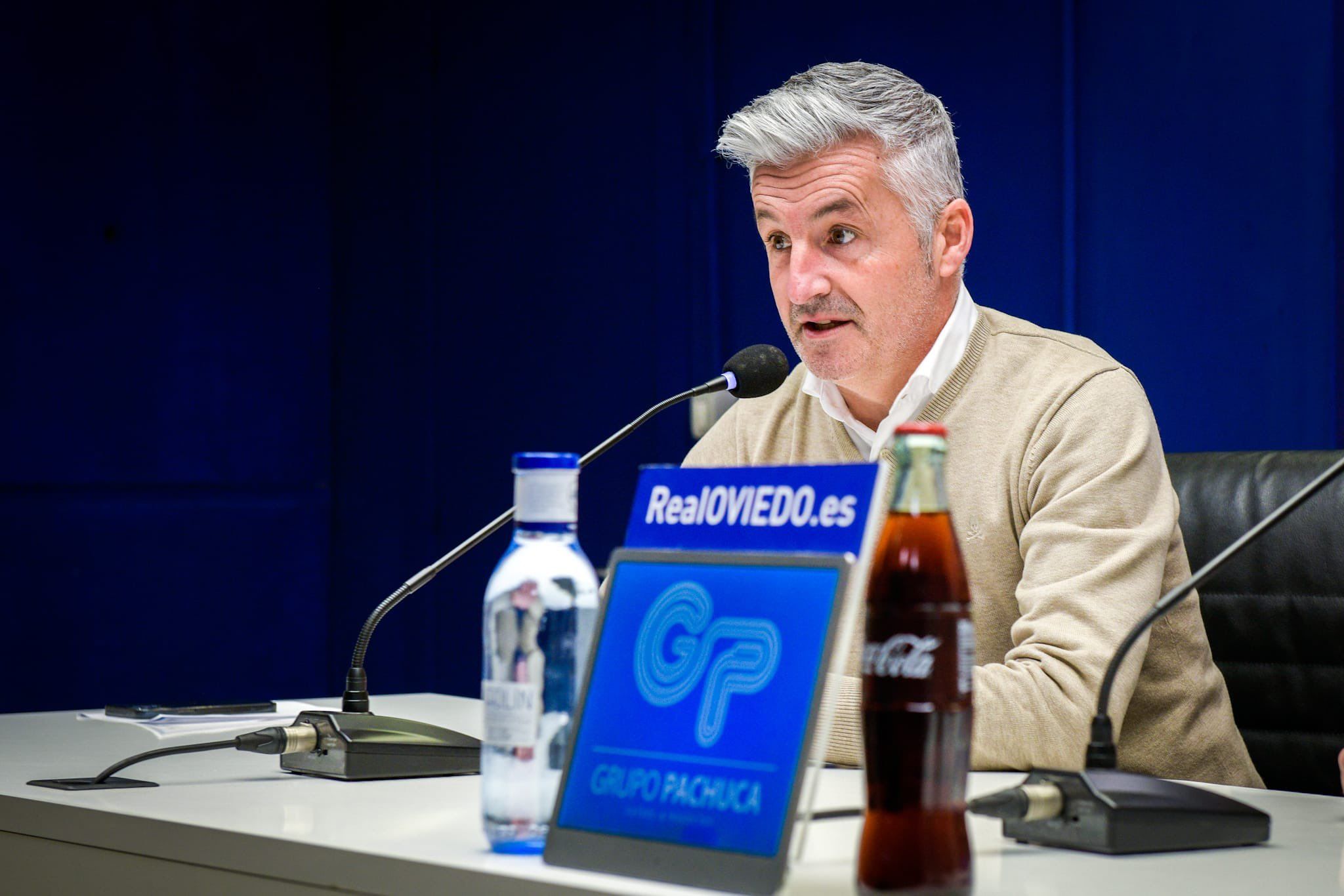  Roberto Suárez, durante una rueda de prensa.