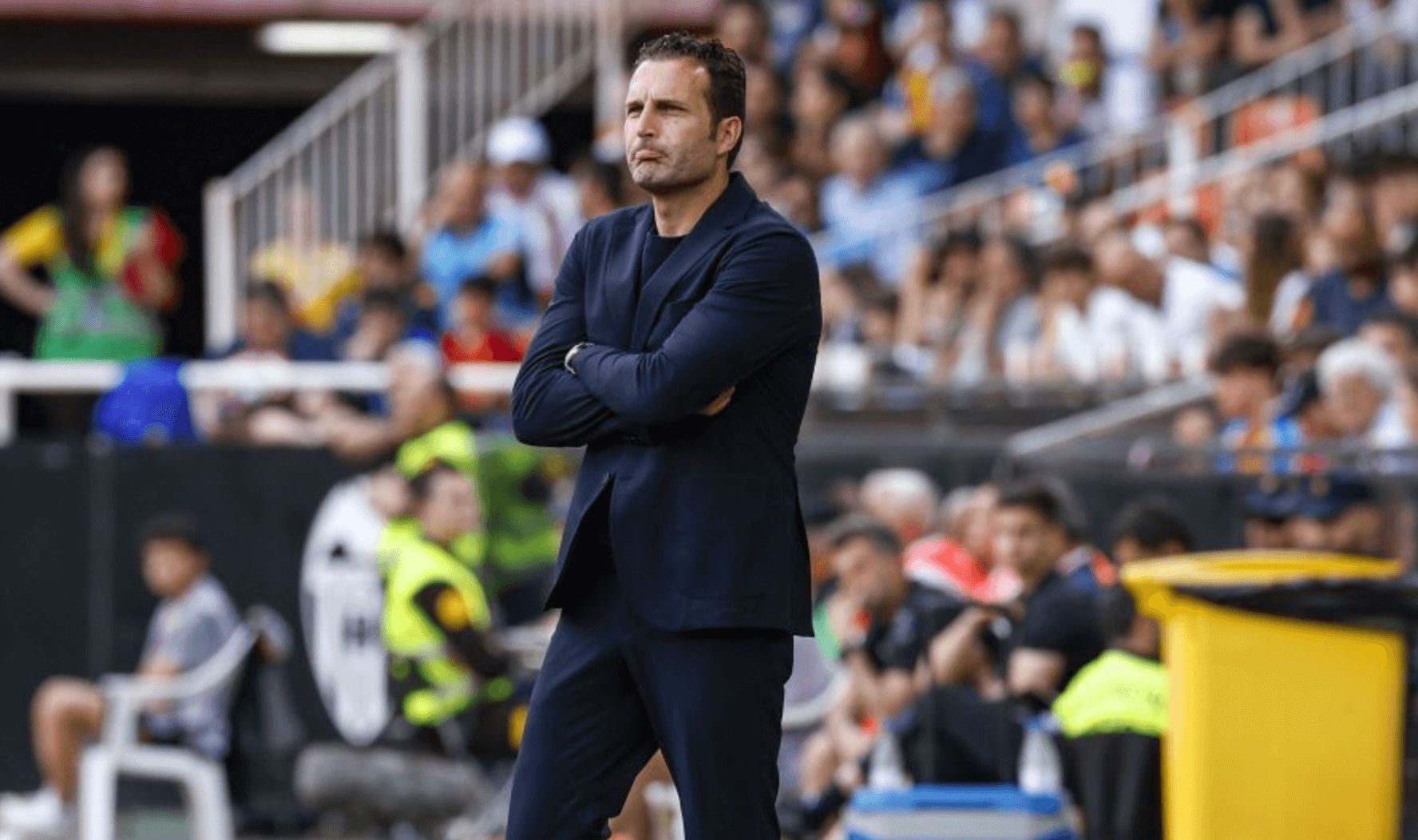  Rubén Baraja, ante el Deportivo Alavés.