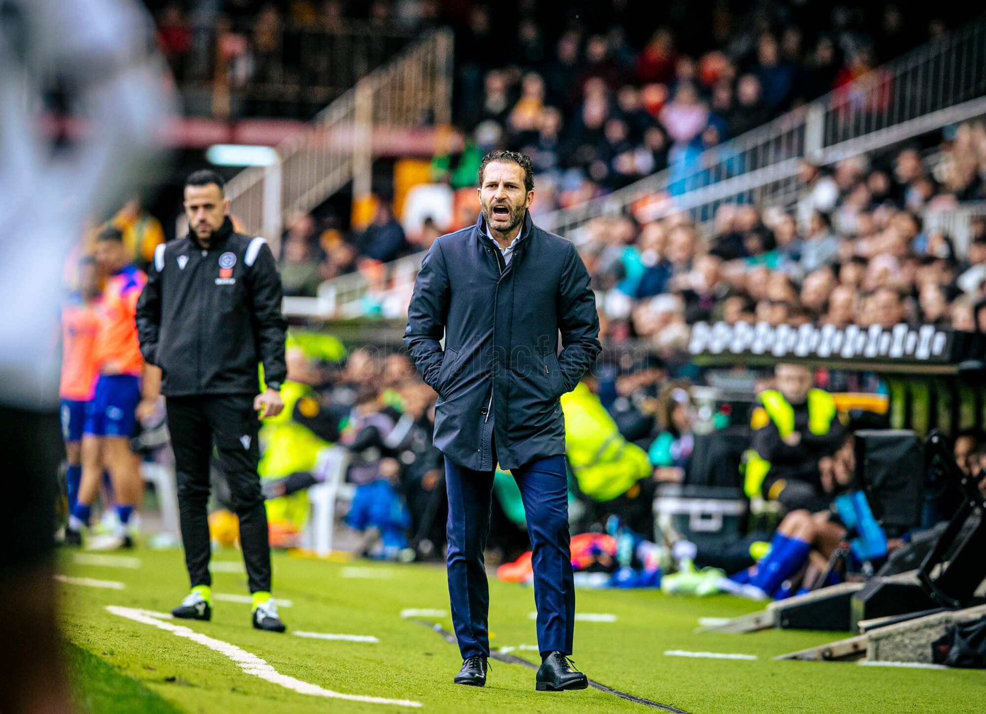  Rubén Baraja, ante el Getafe CF, la última victoria valencianista.