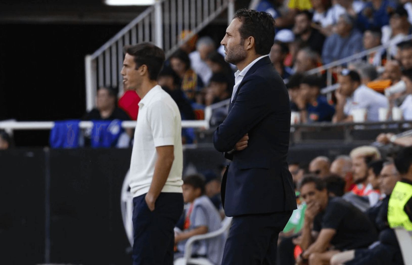  Rubén Baraja, ante el Rayo Vallecano