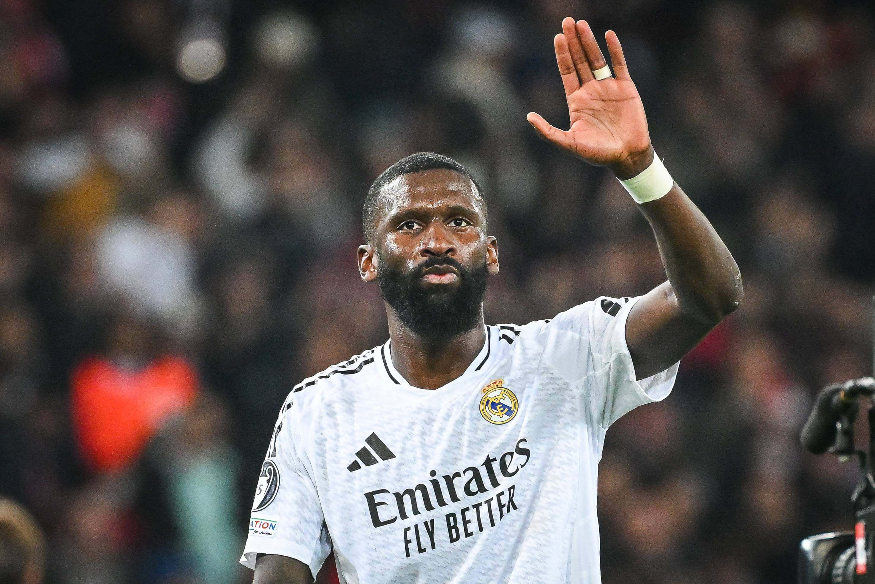  Rüdiger, en un partido del Real Madrid (Cordon Press)