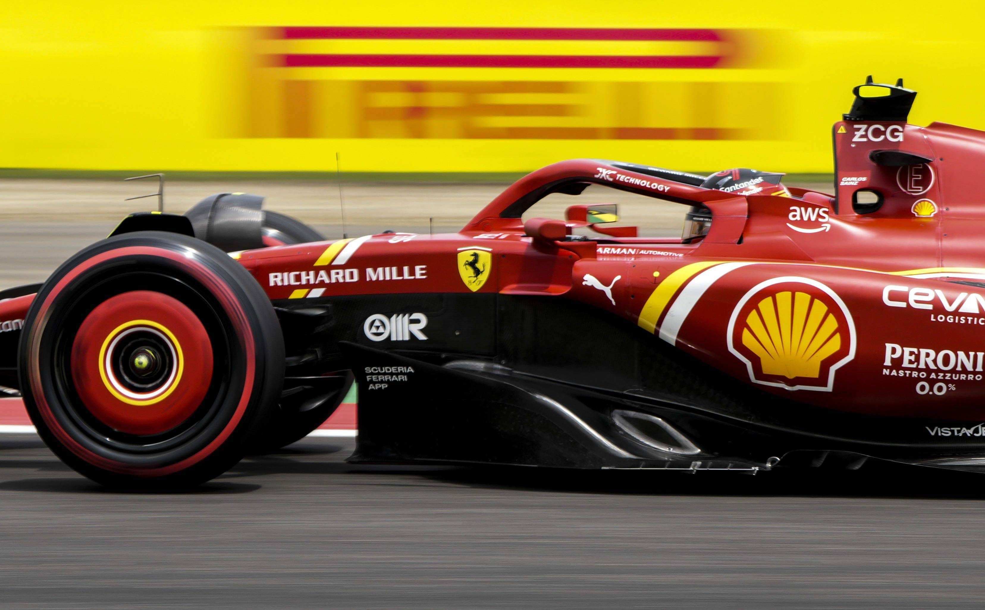 Carlos Sainz, en el GP de China.