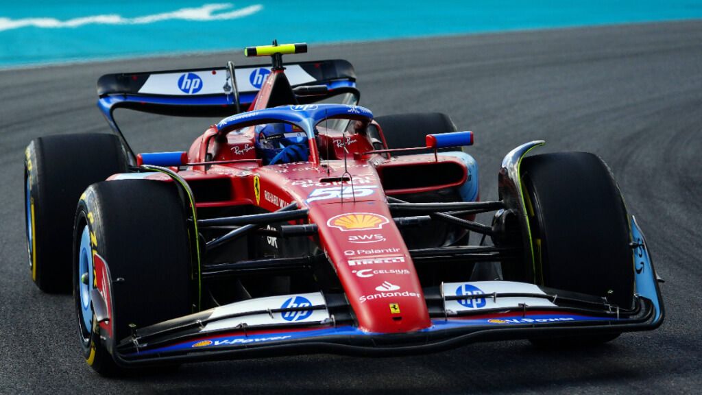  Carlos Sainz, en el GP de Miami.