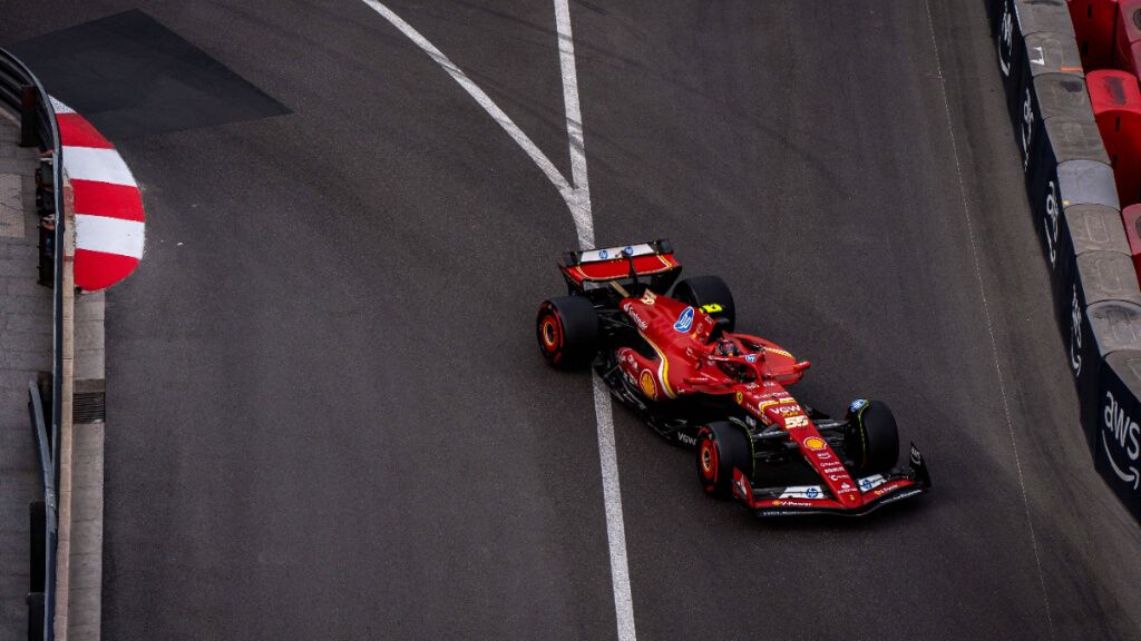 Carlos Sainz, en el Gran Premio de Mónaco.
