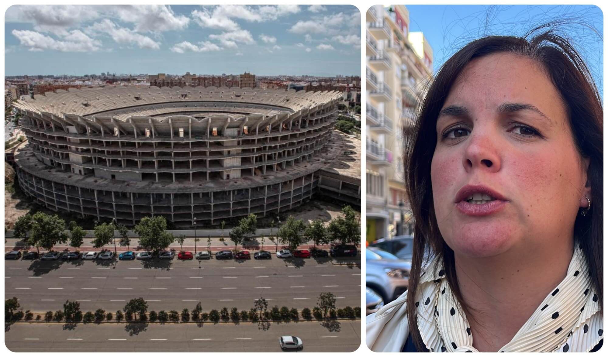 Sandra Gómez habla del Nou Mestallla