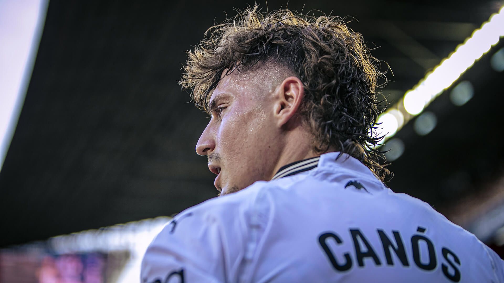  Sergi Canós, ante el Deportivo Alavés.