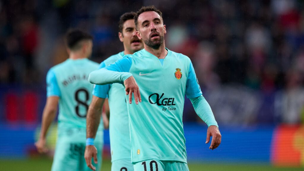  Sergi Darder celebrando su gol ante el Osasuna (Europa Press)